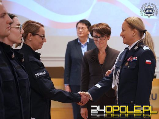  Ślubowanie i wyróżnienia - uroczysty dzień opolskiej Policji
