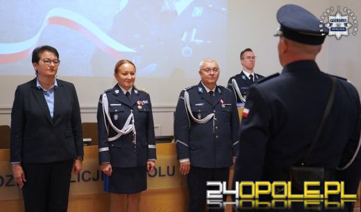  Ślubowanie i wyróżnienia - uroczysty dzień opolskiej Policji