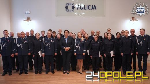  Ślubowanie i wyróżnienia - uroczysty dzień opolskiej Policji