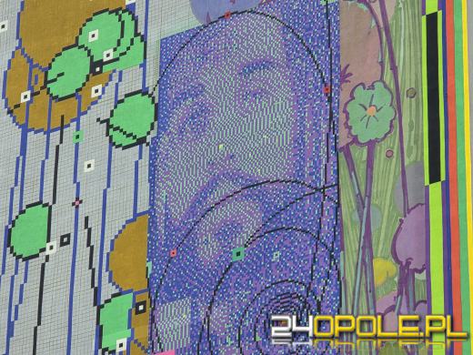 Mural Czesława Niemena na finiszu