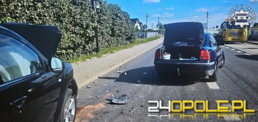 Nie miał uprawnień, ale miał dwa promile gdy spowodował kolizję 