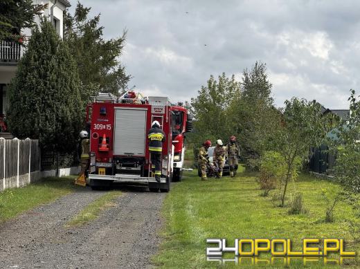 Bojler przyczyną pożaru domu na ul. Olimpijskiej w Opolu