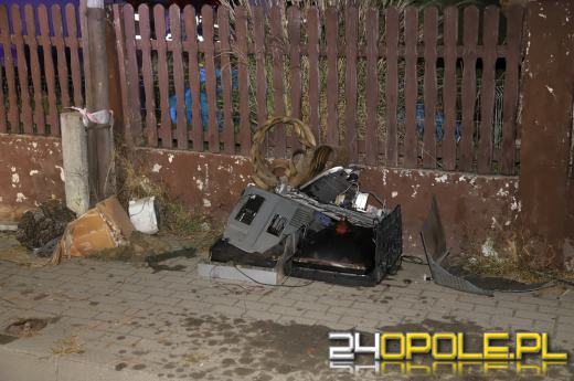 Wybuch w budynku przy ul. Teligi w Opolu
