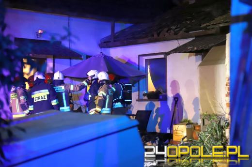 Wybuch w budynku przy ul. Teligi w Opolu