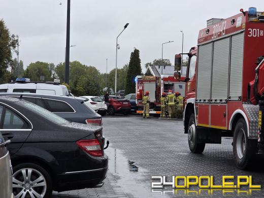 Wybuch samochodu na Oleskiej w Opolu
