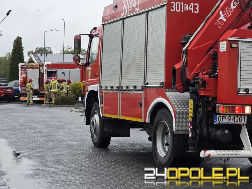 Wybuch samochodu na Oleskiej w Opolu