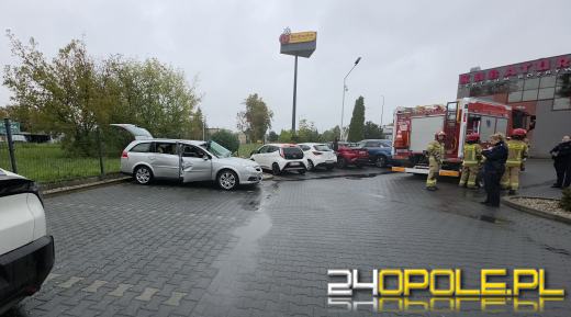 Wybuch samochodu na Oleskiej w Opolu