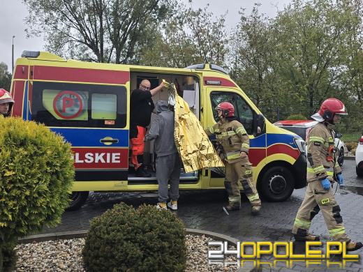 Wybuch samochodu na Oleskiej w Opolu