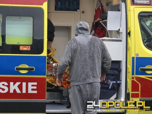 Wybuch samochodu na Oleskiej w Opolu