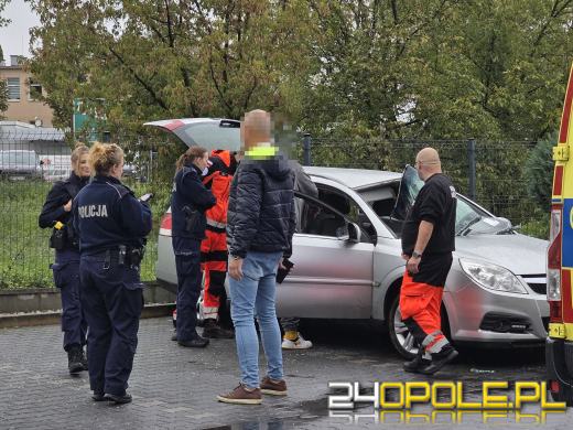 Wybuch samochodu na Oleskiej w Opolu