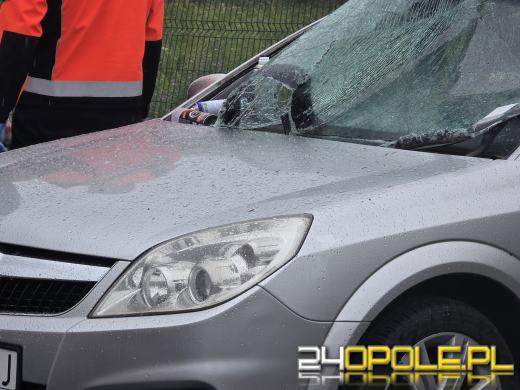 Wybuch samochodu na Oleskiej w Opolu