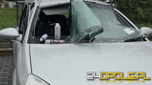 Wybuch samochodu na Oleskiej w Opolu