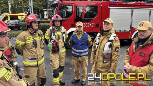 Wyciek niebezpiecznej substancji. "ICSO Chemical 2025" w Kędzierzynie-Koźlu