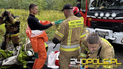 Wyciek niebezpiecznej substancji. "ICSO Chemical 2025" w Kędzierzynie-Koźlu