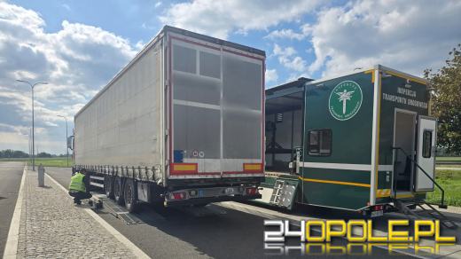 Niebezpieczna ingerencja w układ hamulcowy - kontrola pojazdu na A4