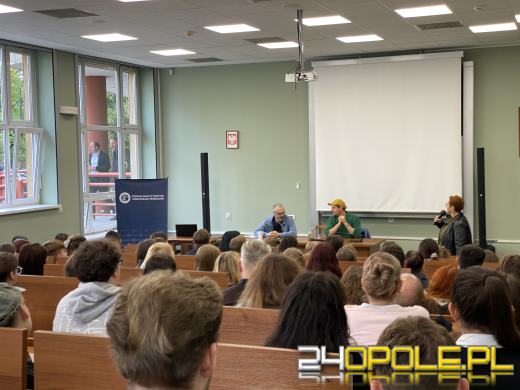 Współtwórca "1670" spotkał się ze studentami UO