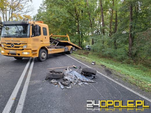 Wypadek na krajowej 94. Wśród uczestników - policjant