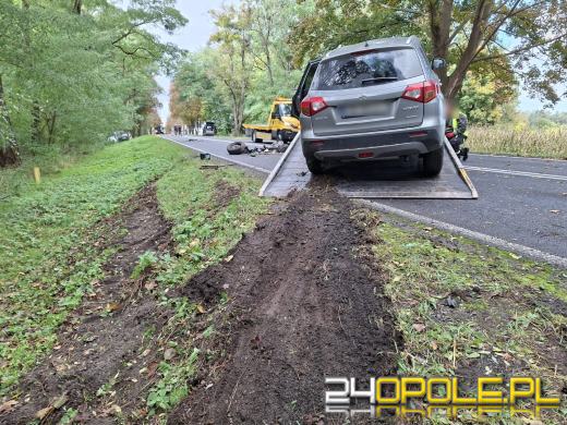 Wypadek na krajowej 94. Wśród uczestników - policjant