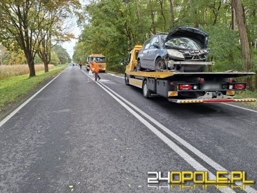 Wypadek na krajowej 94. Wśród uczestników - policjant