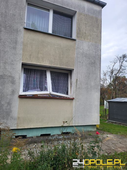 Wybuch gazu w budynku mieszkalnym w Głubczycach
