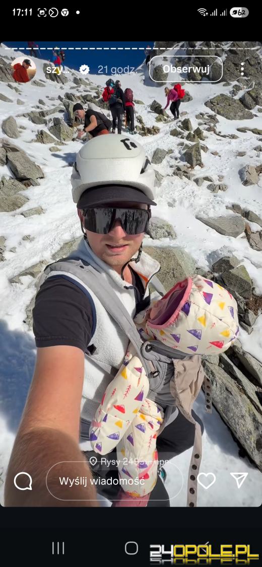 Z niemowlęciem na Rysy. Skrajnie nieodpowiedzialne zachowanie turystów