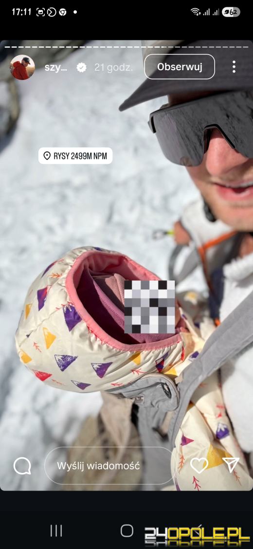 Z niemowlęciem na Rysy. Skrajnie nieodpowiedzialne zachowanie turystów