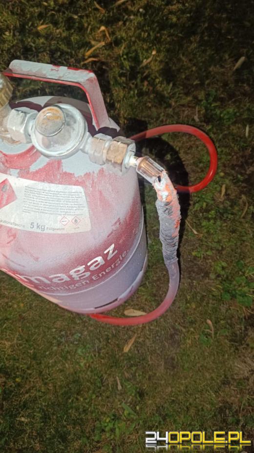 Wybuch gazu w Zimnej Wódce. W akcji uczestniczyły trzy zastępy straży pożarnej 