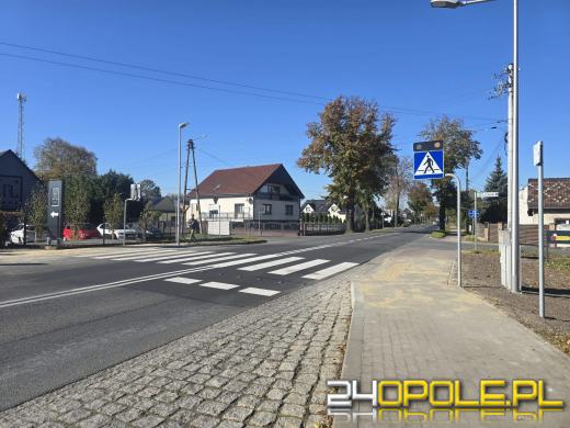 Kolejna "Super zebra" już gotowa. Bezpieczniej dla pieszych w Opolu