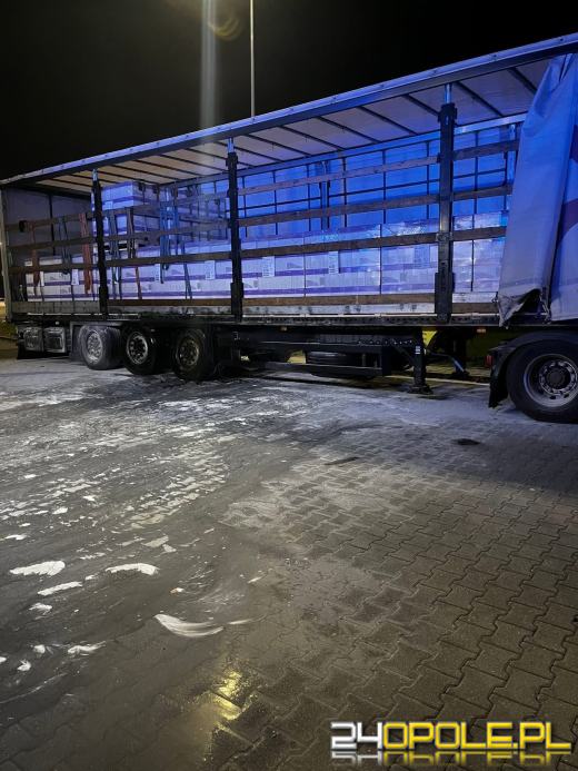 Pożar ciężarówki na MOP Młyński Staw. Strażacy szybko opanowali sytuację