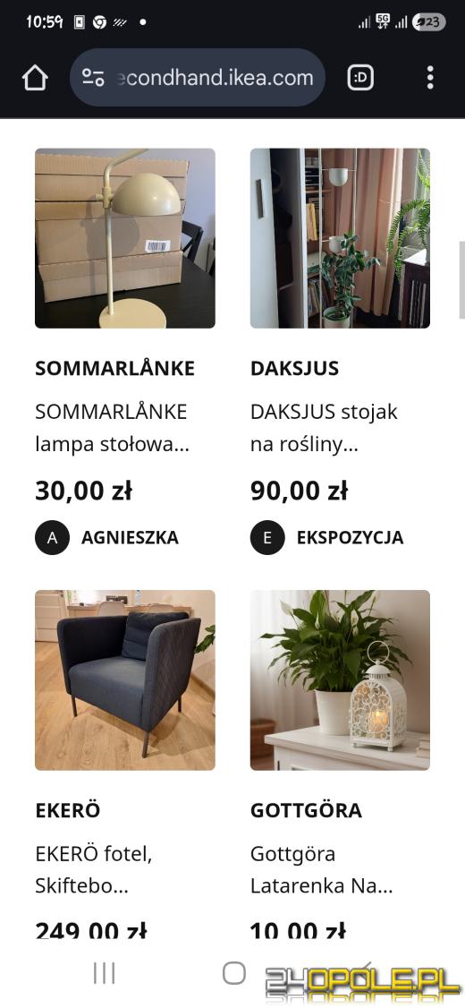 IKEA daje drugie życie meblom. Możesz kupić produkty z drugiej ręki