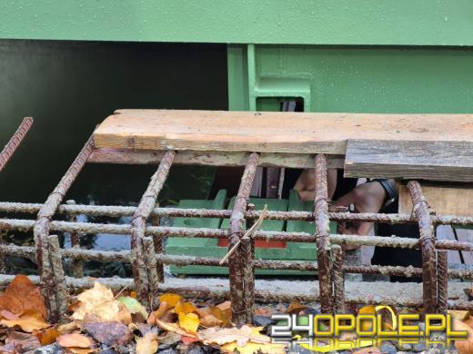 Montaż mostu rozpoczęty - weekendowe utrudnienia w centrum Opola