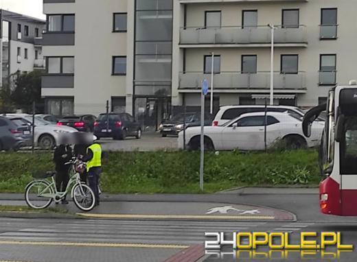 Autobus potrącił rowerzystkę na ulicy Witosa