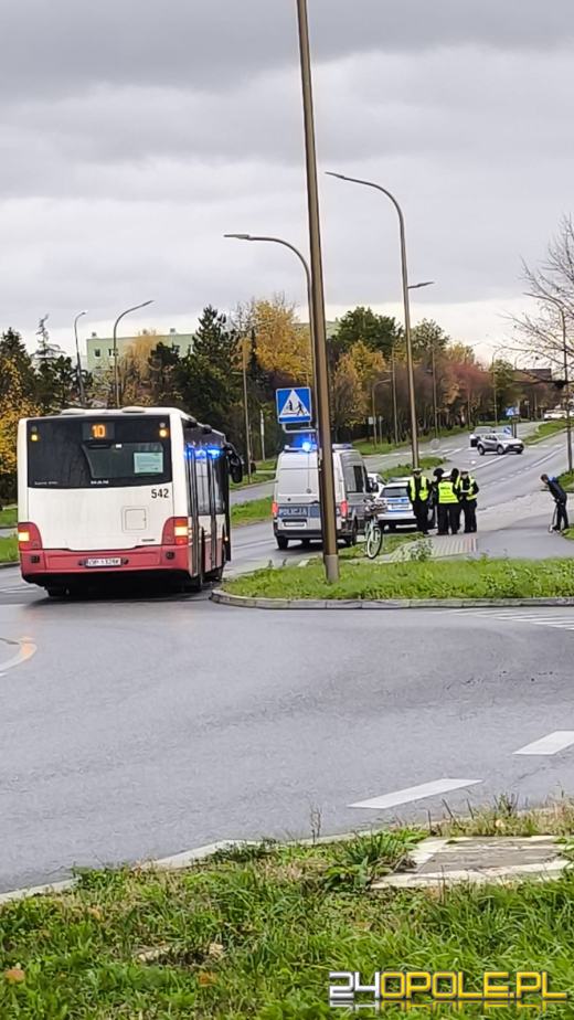 Autobus potrącił rowerzystkę na ulicy Witosa