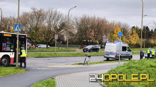 Autobus potrącił rowerzystkę na ulicy Witosa