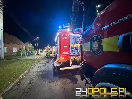 Pożar domu jednorodzinnego w Żędowicach. Straż apeluje o montaż czujek