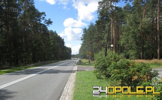 Nowa ścieżka pieszo-rowerowa wzdłuż DK46