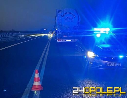 Wypadek na obwodnicy Kędzierzyna-Koźla. Ruch odbywa się wahadłowo