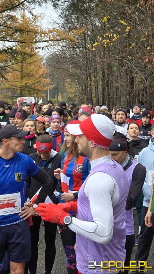 Ponad 600 osób na starcie III Opolskiego Biegu Niepodległości