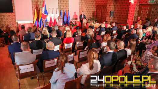 Zasłużeni dla Opola uhonorowani podczas uroczystej sesji Rady Miasta