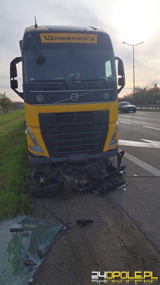 O krok od tragedii na A4 pod Opolem