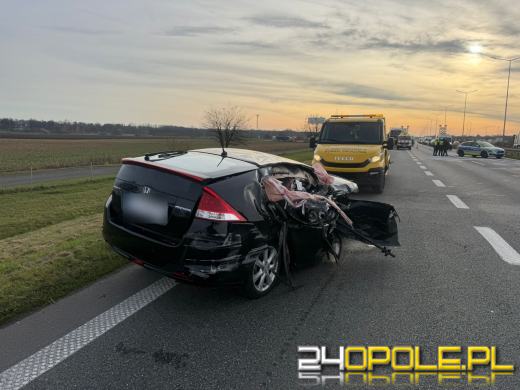 O krok od tragedii na A4 pod Opolem
