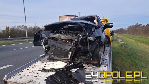 O krok od tragedii na A4 pod Opolem