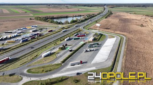 Tymczasowe zmiany ruchu na A4 w rejonie MOP Prószków i Przysiecz