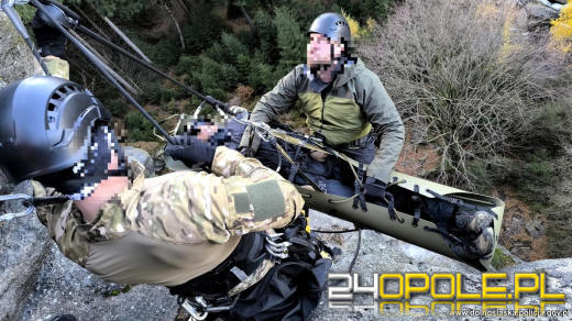 Karkonoskie manewry specjalsów i ratowników z opolskim udziałem