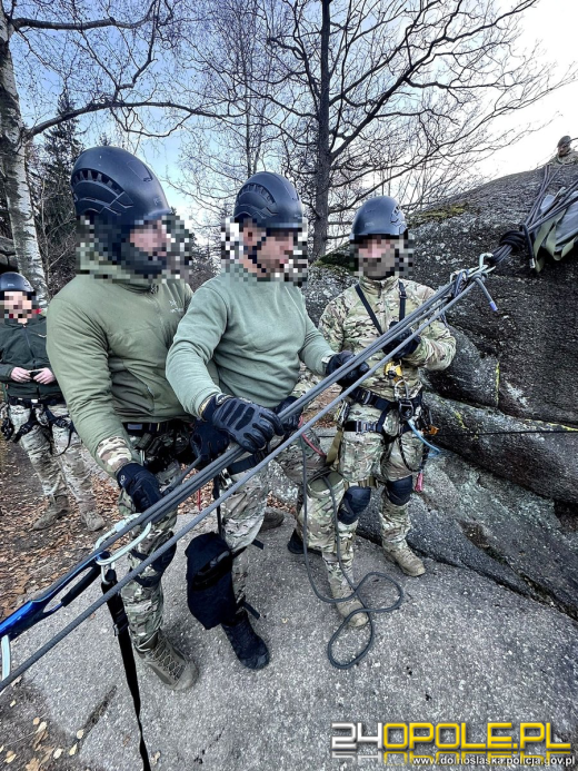 Karkonoskie manewry specjalsów i ratowników z opolskim udziałem
