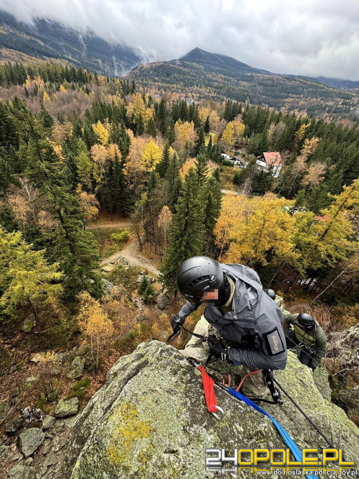 Karkonoskie manewry specjalsów i ratowników z opolskim udziałem