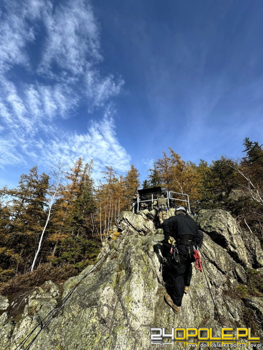 Karkonoskie manewry specjalsów i ratowników z opolskim udziałem