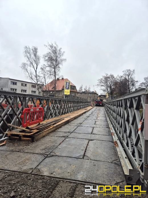 Pierwsze próby obciążeniowe mostu w Głuchołazach zakończone sukcesem