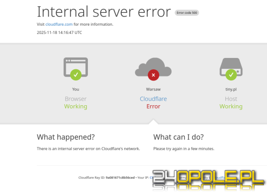 Internet z poważnymi zakłóceniami. Awaria Cloudflare dotyka kluczowe platformy