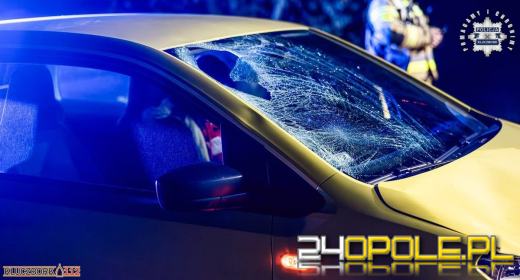  Potrącenie pieszego-policjant po służbie udzielił pierwszej pomocy